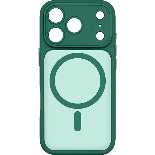 Чохол ArmorStandart Lush MagCase для Apple iPhone 17 Pro Dark Green (ARM87491) - придбати в Дніпрі, Україні: ціна, характеристики | інтернет-магазин TOUCH