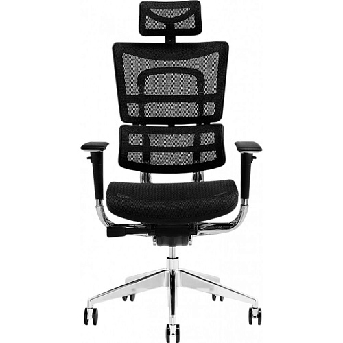 Офисное кресло GT Racer X-801L Black (W-21)