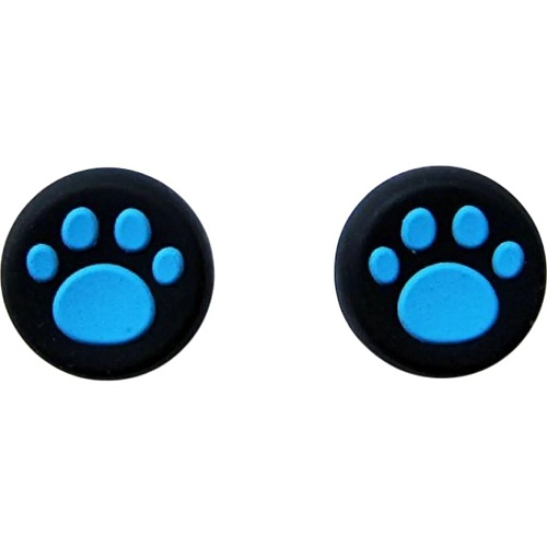 Накладки на стіки Thumb Grips 2-pack для PS4-PS5-Xbox FootPrint Blue - придбати в Дніпрі, Україні: ціна, характеристики | інтернет-магазин TOUCH