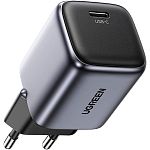 Сетевое зарядное устройство Ugreen CD318 Nexode Mini 20W PD GaN Tech Charger Gray (90664)