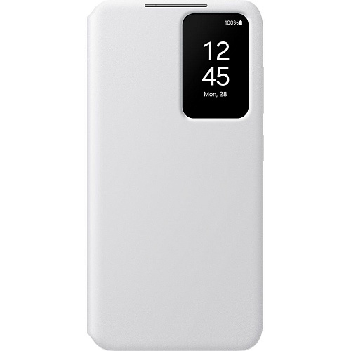Чехол-книжка Samsung Smart View Wallet для Galaxy S24 White (EF-ZS921CWEGWW)