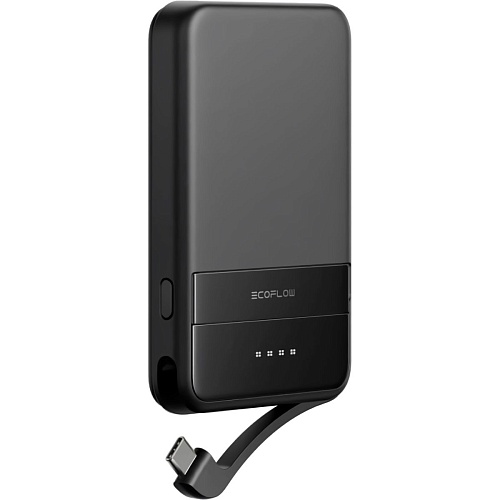 Внешний аккумулятор EcoFlow RAPID Magnetic 5000mAh 30W Black (EF-RAPID5000-B-EU)