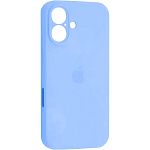 Чохол Silicone Case Camera Protect для Apple iPhone 16 Sierra Blue AA