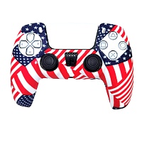 Чехол на геймпад Silicone Case для Sony DualSense USA Colors