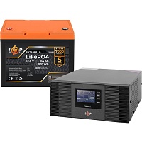 Источник бесперебойного питания (ИБП) LogicPower B1500 + LiFePO4 батарея 12.8V - 64Ah BMS 50A/25A (30082)