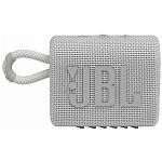 Портативная акустика JBL GO 3 White (JBLGO3WHT)