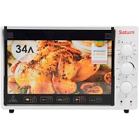 Настільна електрична духовка Saturn ST-EC3401 White - придбати в Дніпрі, Україні: ціна, характеристики | інтернет-магазин TOUCH
