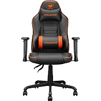 Геймерское кресло Cougar Fusion S Black/Orange (3MFSLORB.0001)
