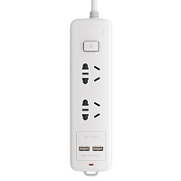 Сетевой фильтр Xiaomi OPPLE Power Strip (2 розетки + 2 USB) 1.8m White