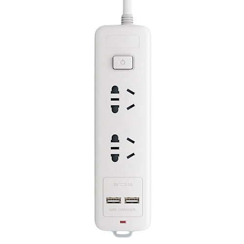Сетевой фильтр Xiaomi OPPLE Power Strip (2 розетки + 2 USB) 1.8m White
