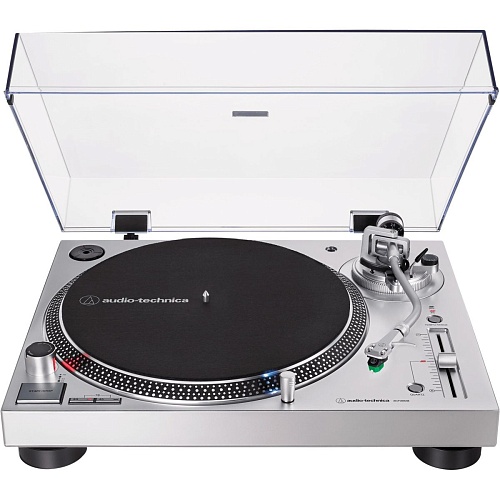 Програвач вінілових дисків Audio-Technica AT-LP120XUSB Silver (AT-LP120XUSBSV) - придбати в Дніпрі, Україні: ціна, характеристики | інтернет-магазин TOUCH