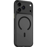 Чохол Blueo Frosted Anti-Drop Case with MagSafe для Apple iPhone 17 Pro Black (BL058-I17PBLK) - придбати в Дніпрі, Україні: ціна, характеристики | інтернет-магазин TOUCH Чохол Blueo Frosted Anti-Drop Case with MagSafe для Apple iPhone 17 Pro Black (BL058-I17PBLK) - придбати в Дніпрі, Україні: ціна, характеристики | інтернет-магазин TOUCH