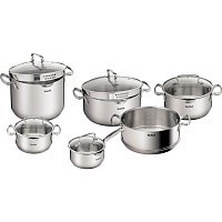 Набір каструль Tefal Duetto+SS G719SB55 - придбати в Дніпрі, Україні: ціна, характеристики | інтернет-магазин TOUCH Набір каструль Tefal Duetto+SS G719SB55 - придбати в Дніпрі, Україні: ціна, характеристики | інтернет-магазин TOUCH