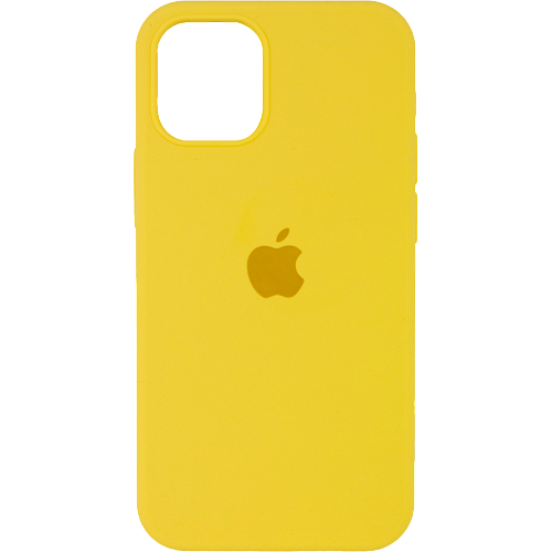Чехол Silicone Case для Apple iPhone 14 Pro Max (Yellow) AA
