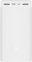 Внешний аккумулятор Xiaomi Mi Power Bank 3 30000 mAh White (PB3018ZM) (VXN4307CN) Внешний аккумулятор Xiaomi Mi Power Bank 3 30000 mAh White (PB3018ZM) (VXN4307CN)