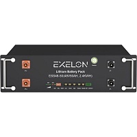 Аккумулятор Exelon LiFePO4 48V (48V/50Ah/2400Wh) BMS (ESS-48V-50Ah) Аккумулятор Exelon LiFePO4 48V (48V/50Ah/2400Wh) BMS (ESS-48V-50Ah)