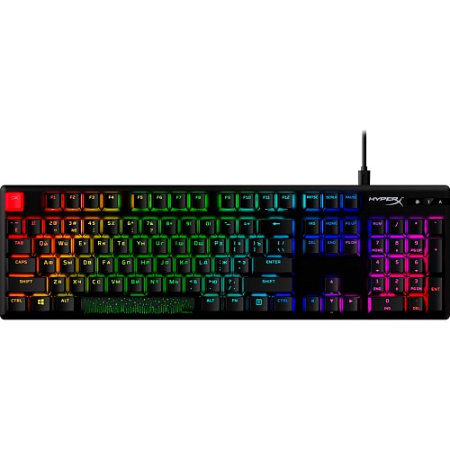 Клавиатура HyperX Alloy Origins PBT RGB Mechnical Red (639N3AA)
