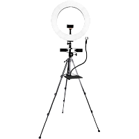 Кільцева LED лампа зі штативом Beike QZSD Q7 Set 3 45см - придбати в Дніпрі, Україні: ціна, характеристики | інтернет-магазин TOUCH