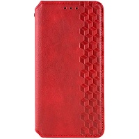 Чохол-книжка GETMAN Cubic Cover Case для Redmi 13C / Poco C65 Red