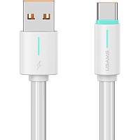 Кабель Usams SJ732 USB-A to USB-C 18W 1m White (SJ732USB02)