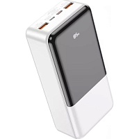 Внешний аккумулятор Hoco J108B Universe 30000mAh 22.5W White