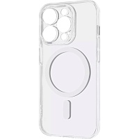 Чехол Baseus Crystal Magnetic with MagSafe для Apple iPhone 15 Pro Max Transparent Чехол Baseus Crystal Magnetic with MagSafe для Apple iPhone 15 Pro Max Transparent