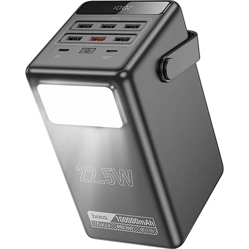 Внешний аккумулятор Hoco Endure DB03 100000mAh 22.5W Black 