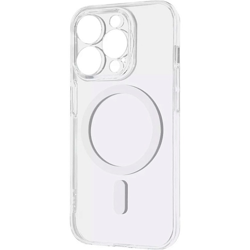 Чехол Baseus Crystal Magnetic with MagSafe для Apple iPhone 15 Pro Max Transparent Чехол Baseus Crystal Magnetic with MagSafe для Apple iPhone 15 Pro Max Transparent