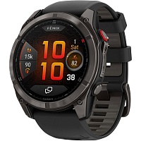 Смарт-годинник Garmin Fenix 8 Pro AMOLED Sapphire 51mm Carbon Gray DLC Titanium with Black/Pebble Gray Silicone Band (010-03199-01) - придбати в Дніпрі, Україні: ціна, характеристики | інтернет-магазин TOUCH Смарт-годинник Garmin Fenix 8 Pro AMOLED Sapphire 51mm Carbon Gray DLC Titanium with Black/Pebble Gray Silicone Band (010-03199-01) - придбати в Дніпрі, Україні: ціна, характеристики | інтернет-магазин TOUCH