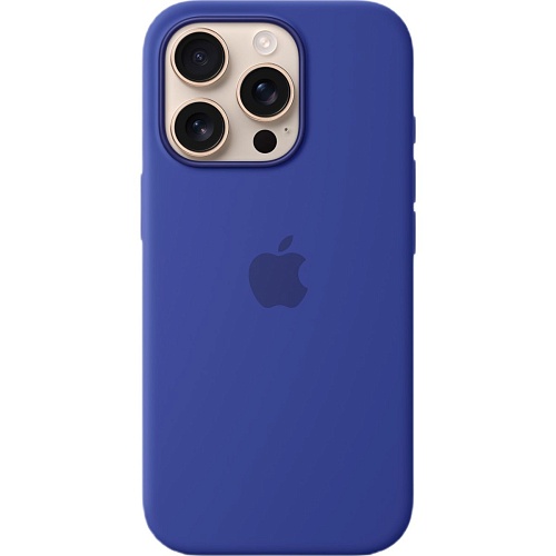Чехол Apple Silicone Case with MagSafe для iPhone 16 Pro Ultramarine (MYYP3ZM/A)