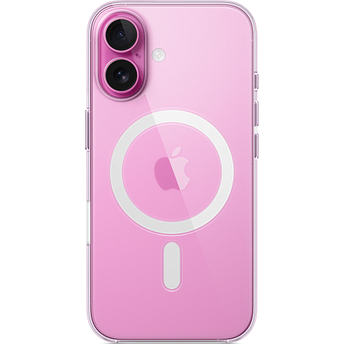 Чехол Apple Clear Case with MagSafe для iPhone 16 Transparent (MA6A4ZM/A)