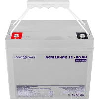 Аккумулятор LogicPower Silver AGM-MG 12V (12V/80Ah/960Wh) (3748) Аккумулятор LogicPower Silver AGM-MG 12V (12V/80Ah/960Wh) (3748)