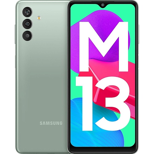 Смартфон Samsung Galaxy M13 4/64GB Aqua Green (SM-M135FLGP)