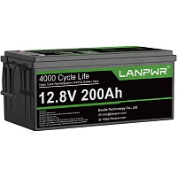 Аккумулятор LANPWR LiFePO4 12V (12.8V/200Ah/2560Wh) (LANPWR-12-200)