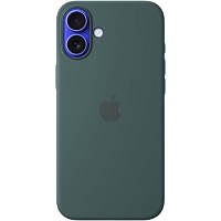 Чехол Apple Silicone Case with MagSafe для iPhone 16 Plus Lake Green (MYYH3ZM/A)