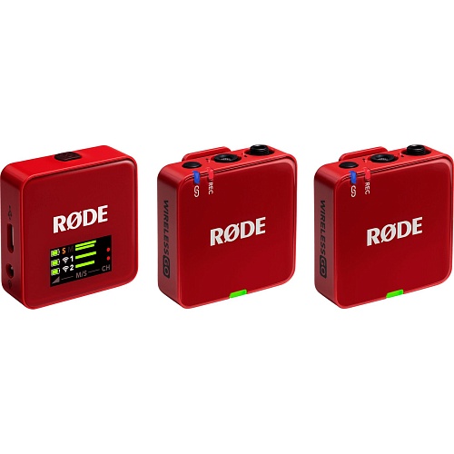 Микрофонная радиосистема Rode Wireless GO Gen 3 Red (WIGOGEN3RED)