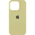 Чехол Silicone Case для Apple iPhone 16 Pro Mellow Yellow AA