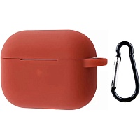 Чехол Silicone Case + Carbine для Apple AirPods Pro 2 Plum Чехол Silicone Case + Carbine для Apple AirPods Pro 2 Plum