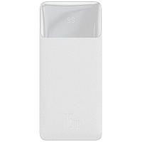 Внешний аккумулятор Baseus Bipow Digital Display 15W 20000mAh Type-C (PPDML-J02) White