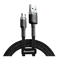 Кабель Baseus Cafule Micro USB 3m (CAMKLF-HG1) Gray/Black