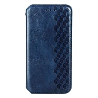 Чехол-книжка GETMAN Cubic Cover Case для Xiaomi Redmi 9A / 9AT (Blue)