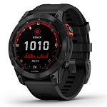 Смарт-часы Garmin Fenix 7 Solar Edition Slate Gray with Black Band (010-02540-10/11)