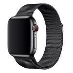 Ремешок Milanese Loop Magnetic Band для Apple Watch 42/44/45mm Black