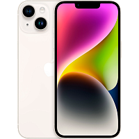 Смартфон Apple iPhone 14 256GB Starlight (MPW43) Смартфон Apple iPhone 14 256GB Starlight (MPW43)