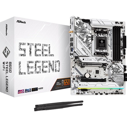 Материнська плата ASRock B650 Steel Legend WiFi - придбати в Дніпрі, Україні: ціна, характеристики | інтернет-магазин TOUCH