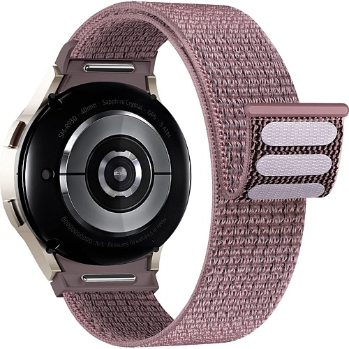 Ремінець ArmorStandart Nylon Band для Samsung Galaxy Watch 7/FE/6/6 Classic/5/5 Pro/4/4 Classic Dusty Rose (ARM86849) - придбати в Дніпрі, Україні: ціна, характеристики | інтернет-магазин TOUCH