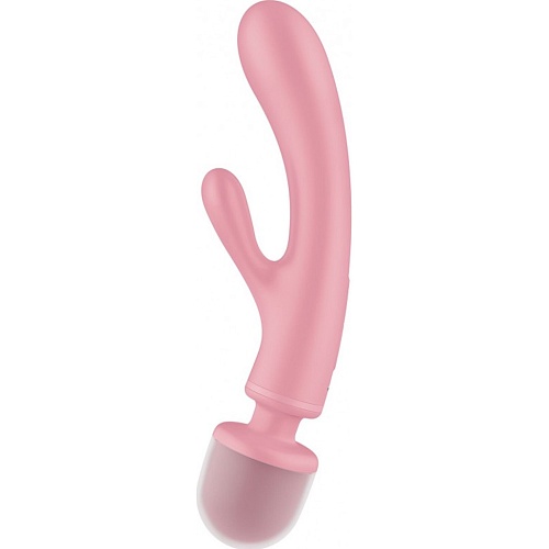 Вібратор Satisfyer Triple Lover Pink (SO8790) - придбати в Дніпрі, Україні: ціна, характеристики | інтернет-магазин TOUCH