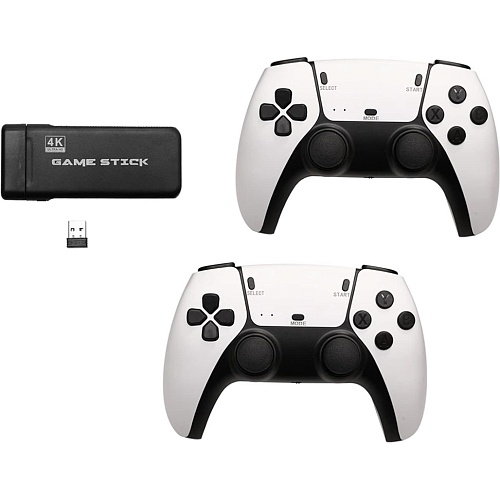Ретро игровая приставка GameStick M8 Pro 4К 64GB 10000 в 1 Black