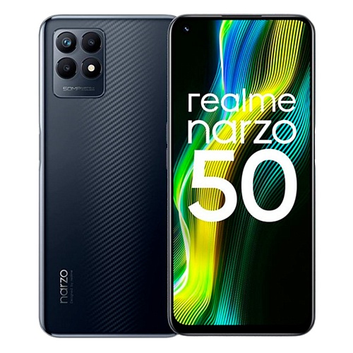 Смартфон Realme Narzo 50 4/128GB (Speed Black)