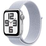 Смарт-годинник Apple Watch SE 2 GPS 40mm Silver Aluminium Case with Blue Cloud Sport Loop 2024 (MXEE3) 